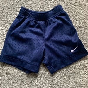 Blue nike shorts